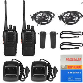 hot selling 2 Pack UHF 400-470MHz 16 Channel Two Way Radio Handheld Walkie Talkie baofeng BF-888s High power Flashlight